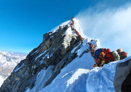 Mount Everest Poster Photo Picture Print China Nepal Tibet Climbers