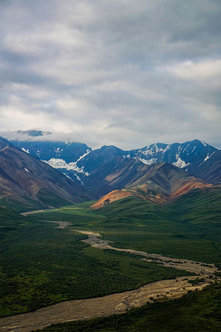 Mount Mckinley And Wonder Lake Denali National Park Jigsaw Puzzle