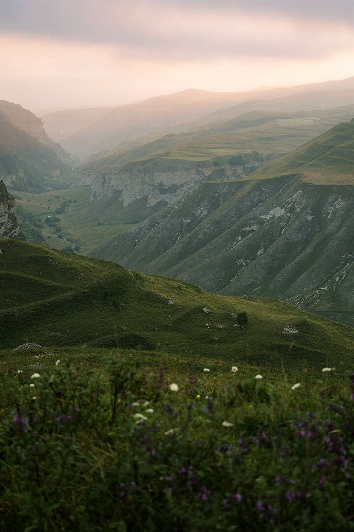 Mountain Road In The Caucasus Russia Landscape Wall Home Decor Jigsaw Puzzle