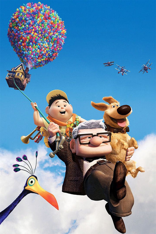 Movie Baloons Flying House 2009 Jigsaw Puzzle