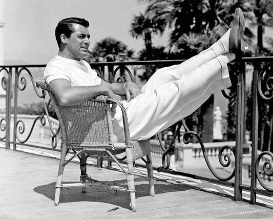 Movie Film Actor Cary Grant Glossy Keychain Print Celebrity Keychain
