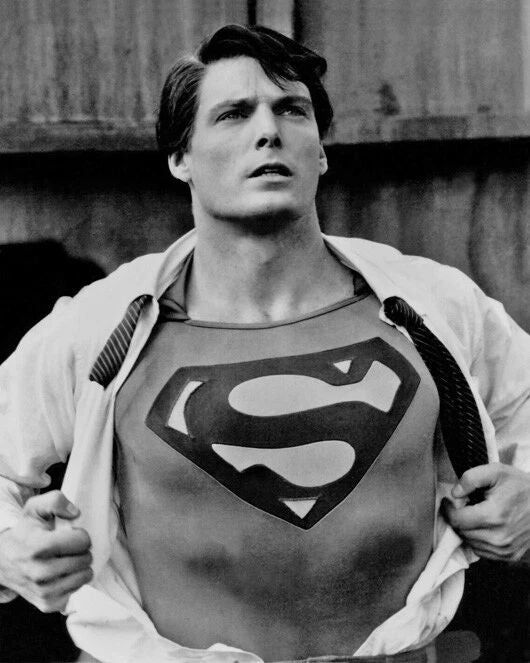 Movie Superman Iii Christopher Reeve Glossy Photo Poster Print Clark Kent