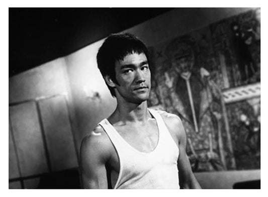 Movie Star Bruce Lee Classic Picture Keychain Print