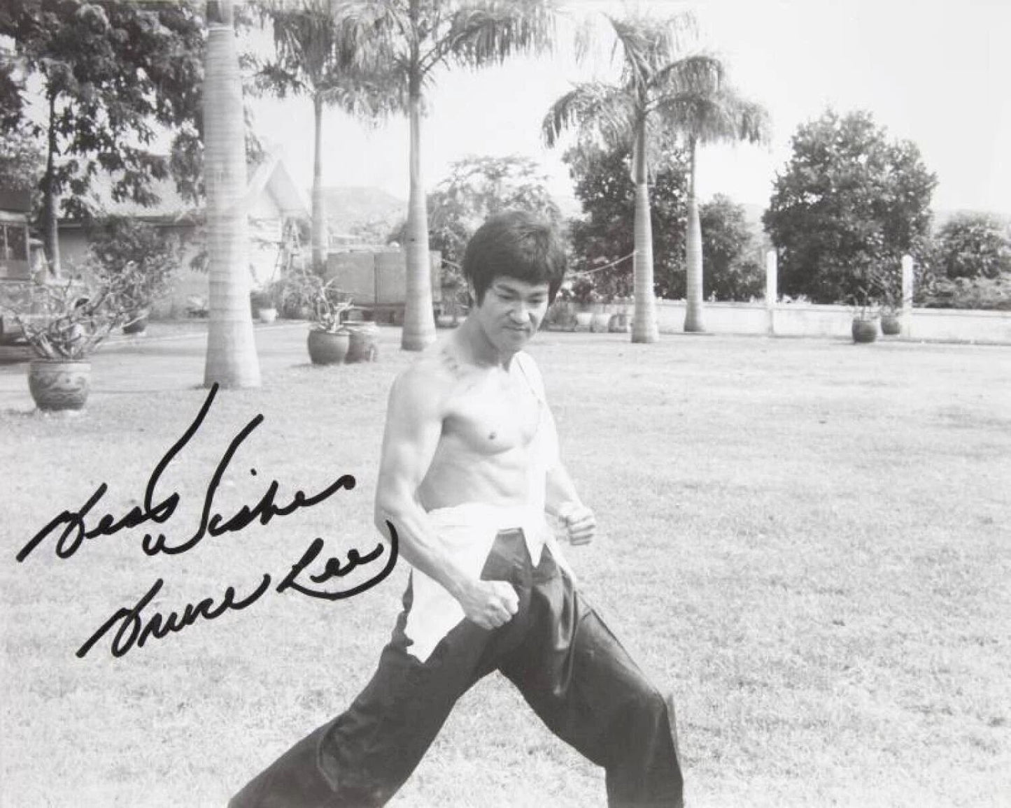 Movie Star Bruce Lee Classic Publicity Picture Photo Print