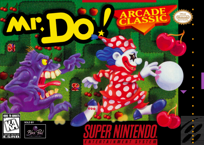 Mr. Do (Usa) Snes Print Poster