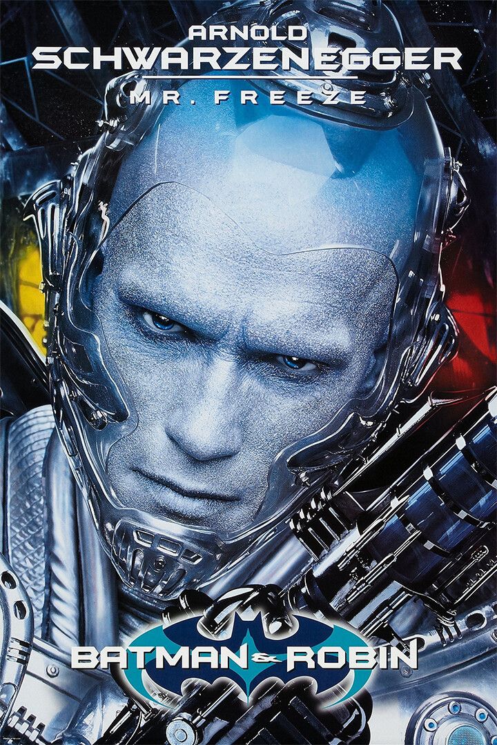 Mr Freeze Arnold Schwarzenegger Superhero Film Art Print Decor Jigsaw Puzzle