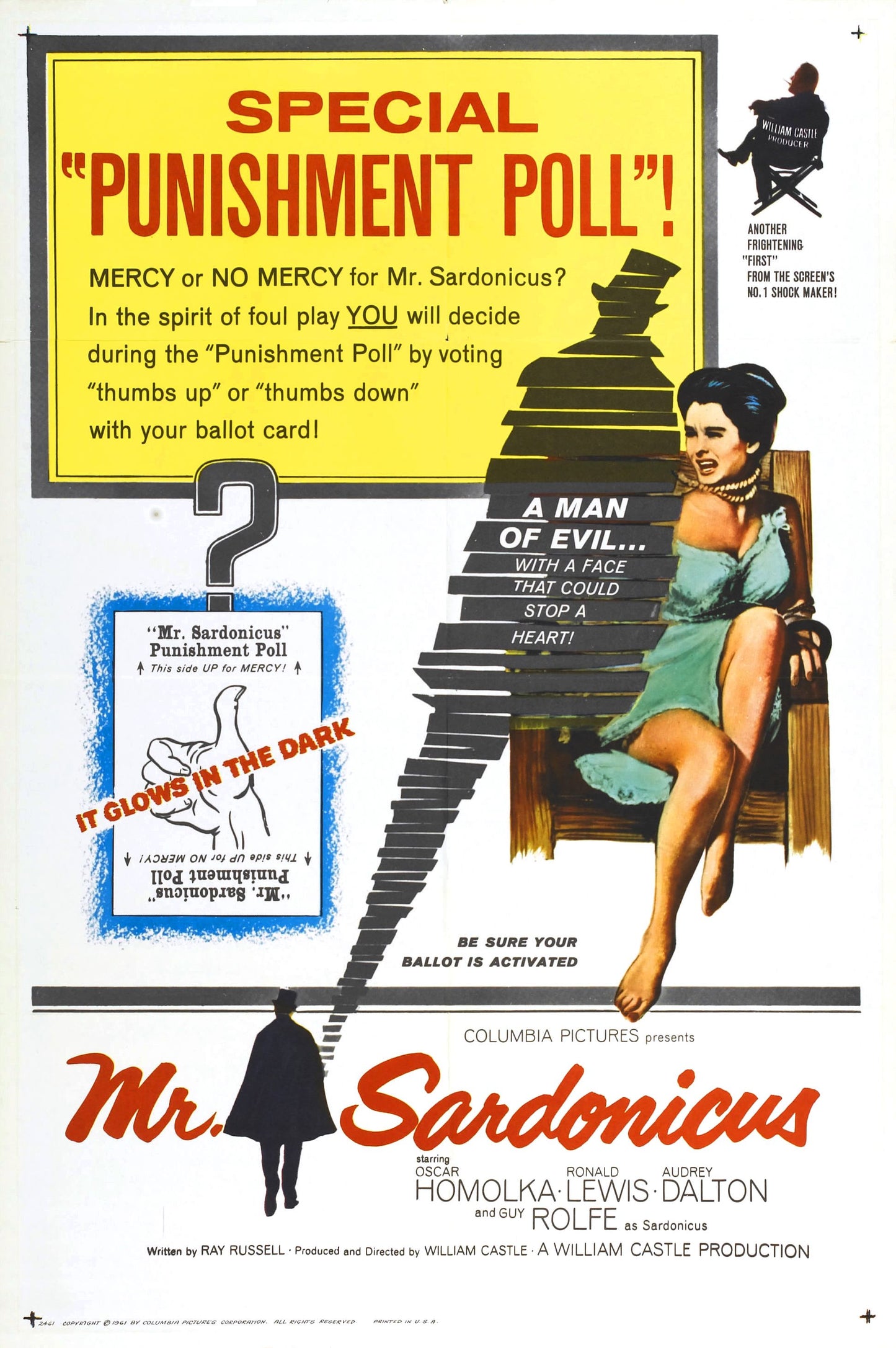 Mr Sardonicus 01 Movie Keychain