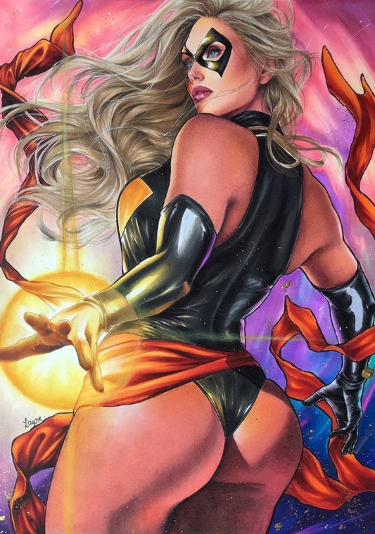 Ms Marvel 7281 Print Poster