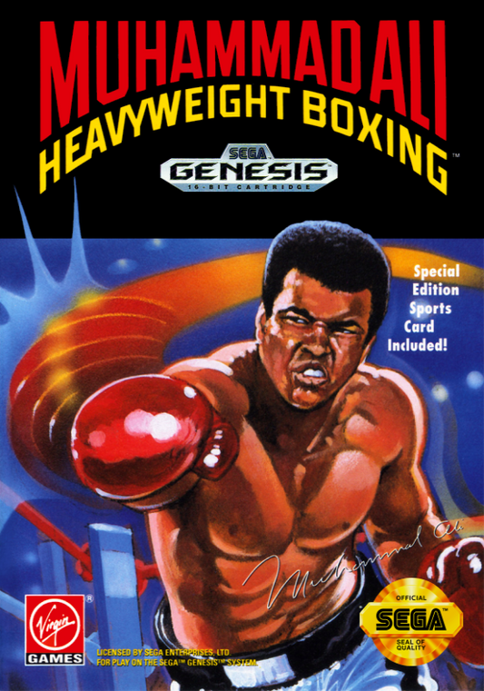 Muhammad Ali Heavyweight Boxing (Usa) Genesis Print Poster