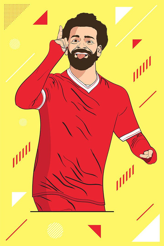 Muhammed Salah Egypt Football Soccer Player Jigsaw Puzzle
