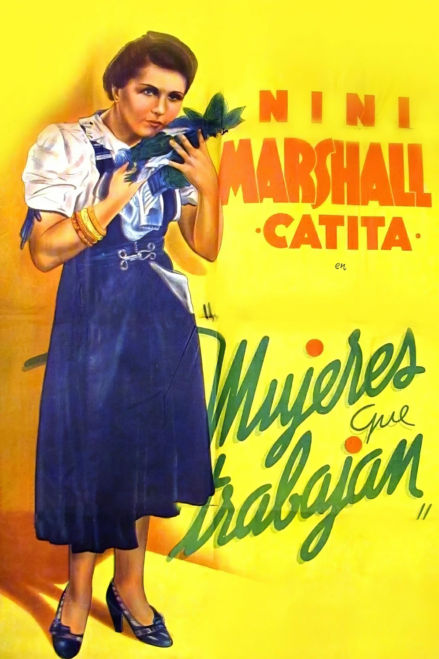 Mujeres Que Trabajan (1938) Movie Keychain