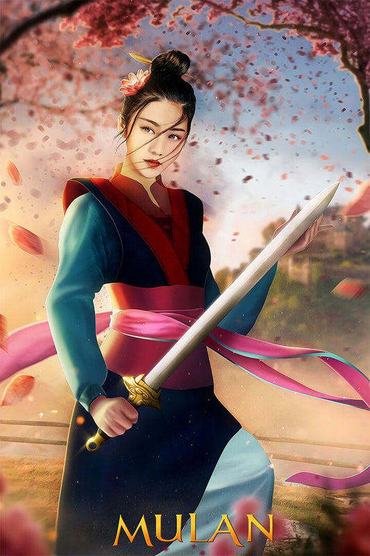 Mulan 2020 Movie Action Adventure Painting Jigsaw Puzzle