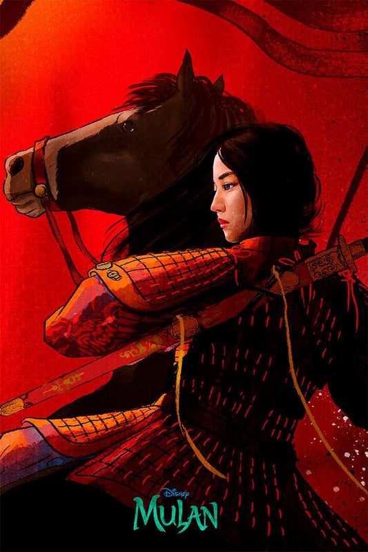 Mulan 2020 Movie Adventure Action Painting Jigsaw Puzzle