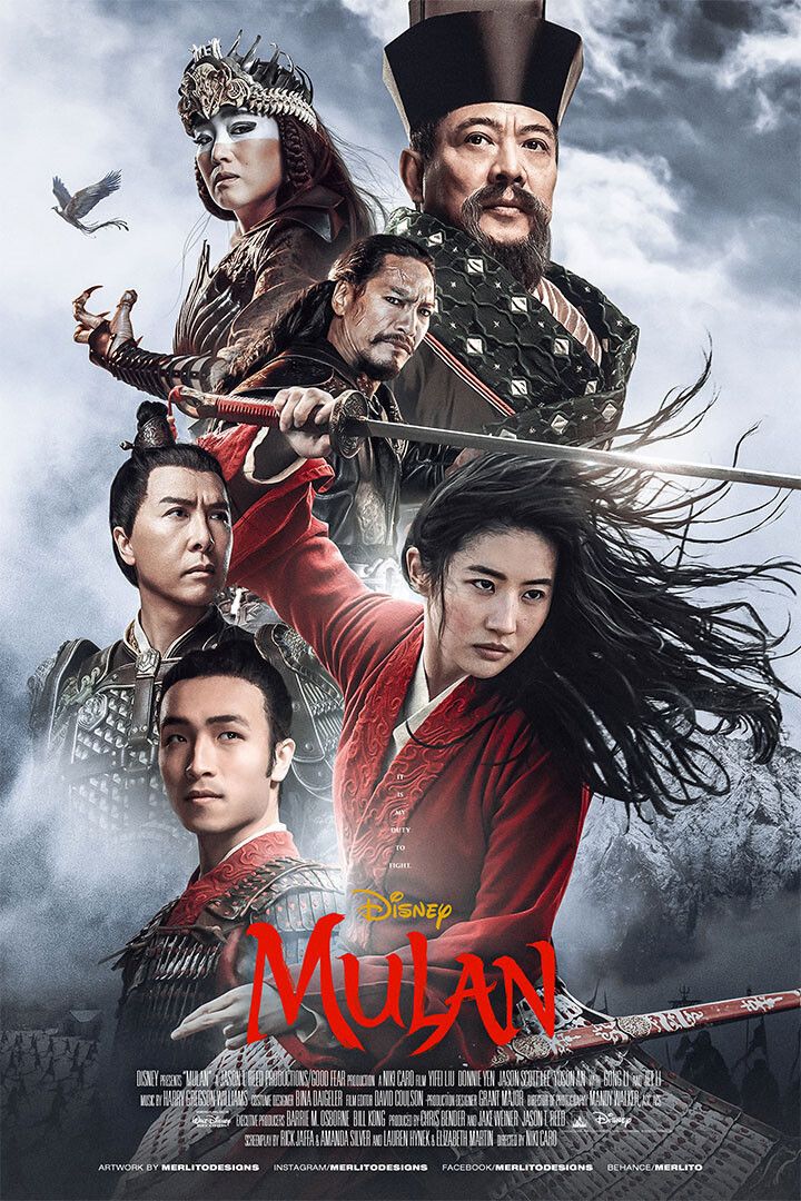 Mulan Movie 2020 Adventure Action Painting Jigsaw Puzzle