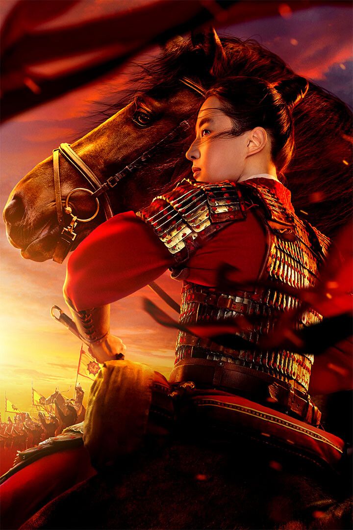 Mulan Movie 2020 Hot Girl Yifei Liu Action Painting Jigsaw Puzzle