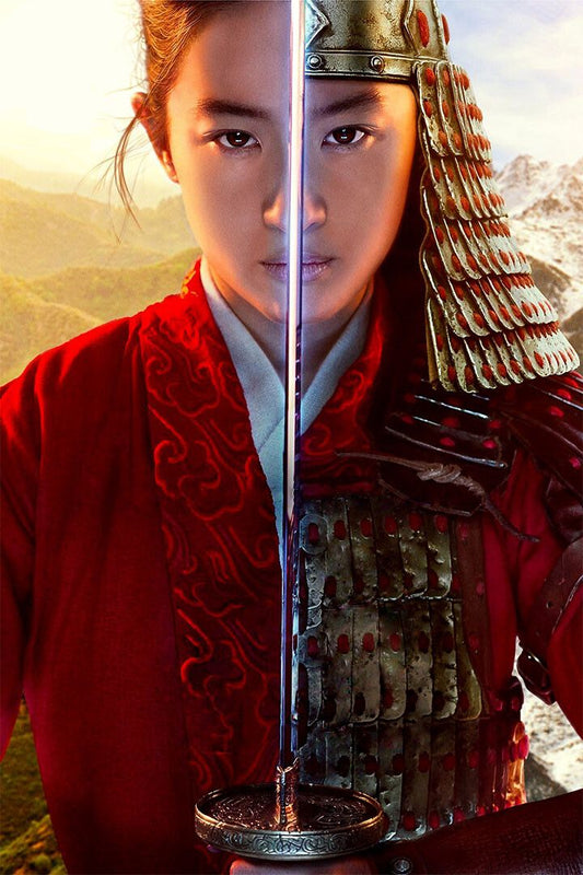 Mulan Movie 2020 Yifei Liu Action Adventure Painting Jigsaw Puzzle