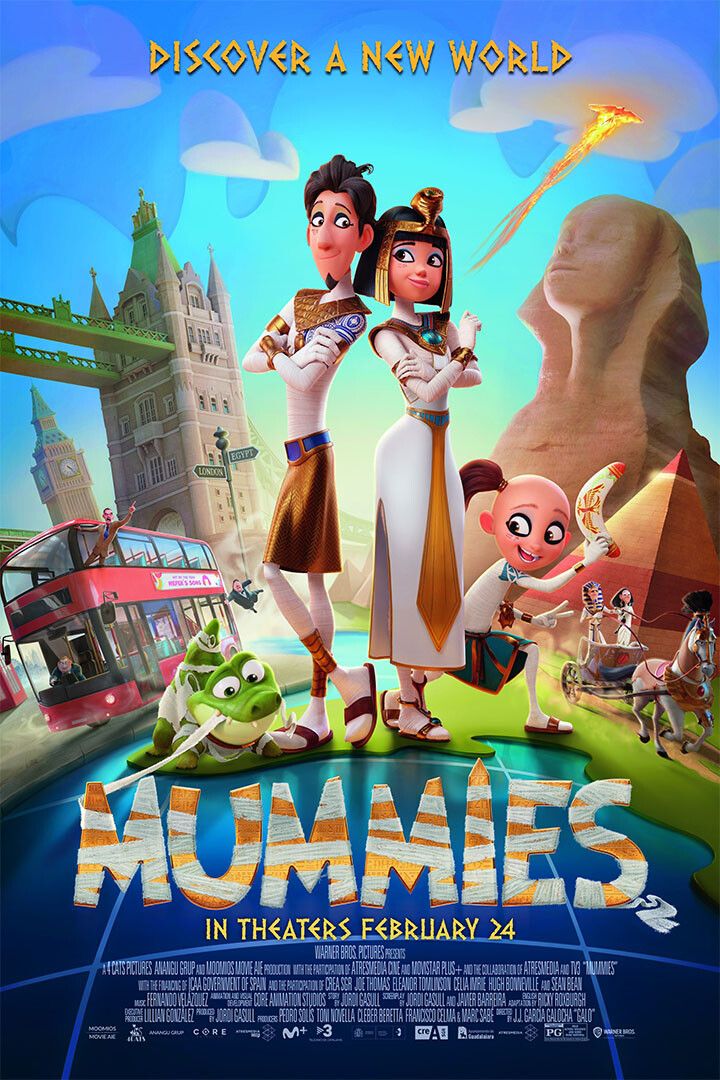 Mummies 2023 Movie Animation Comedy Adventure Jigsaw Puzzle