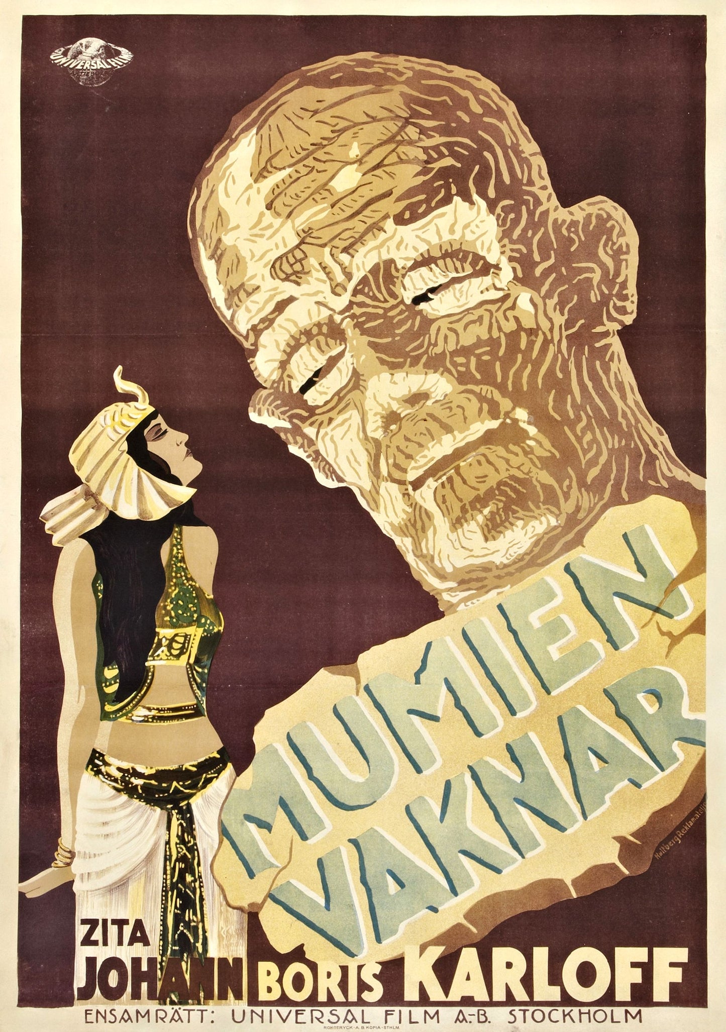 Mummy 1929 03 Movie Magnet