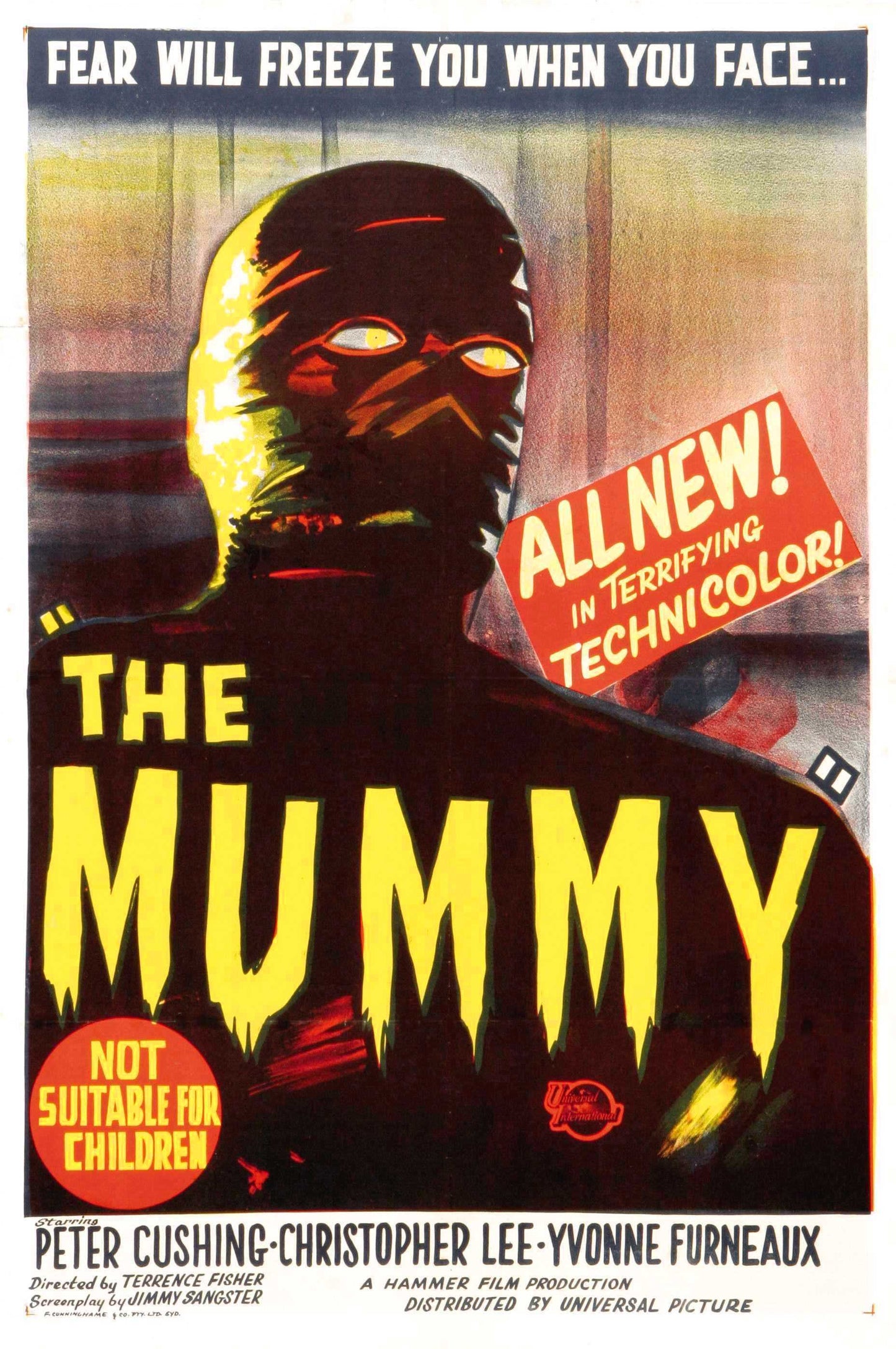 Mummy 1959 03 Movie Magnet