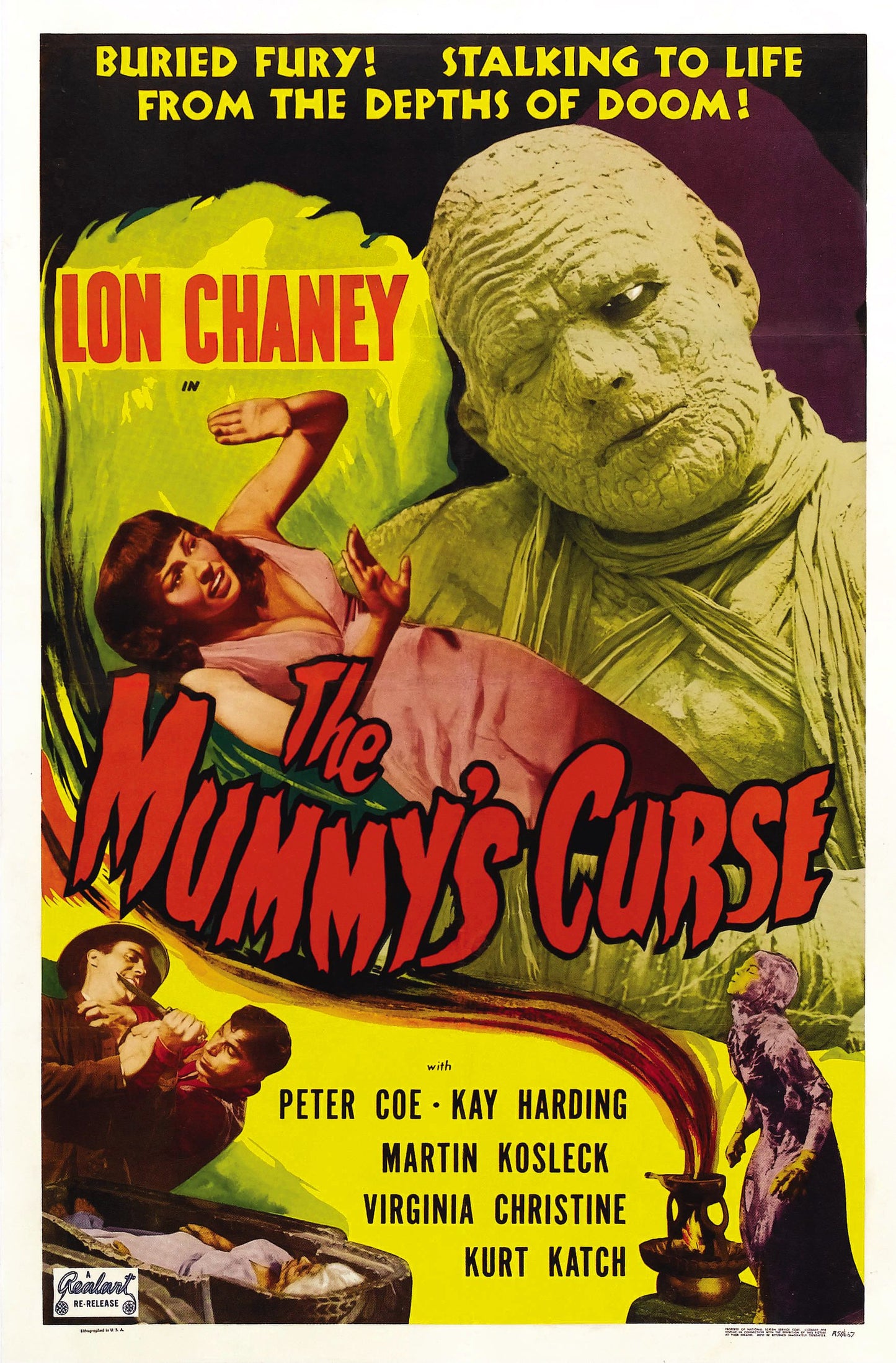 Mummys Curse 01 Movie Magnet