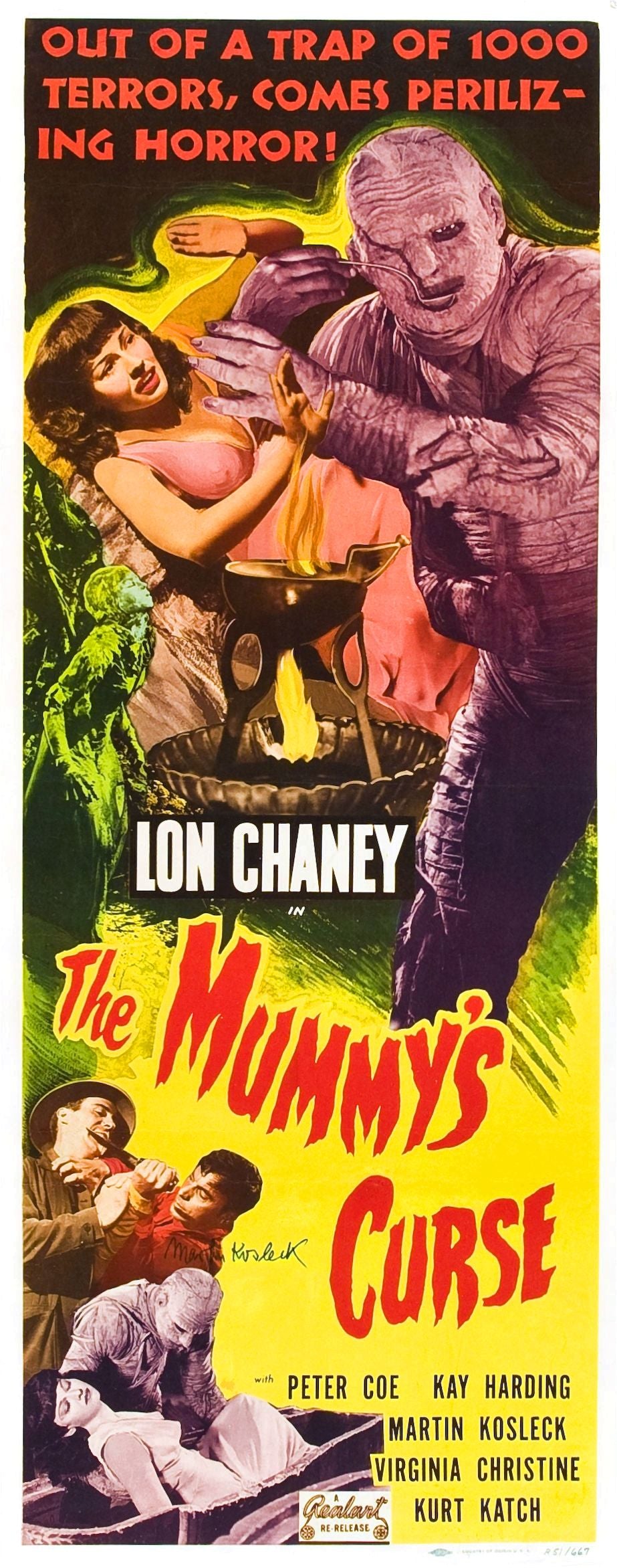 Mummys Curse 03 Movie Magnet