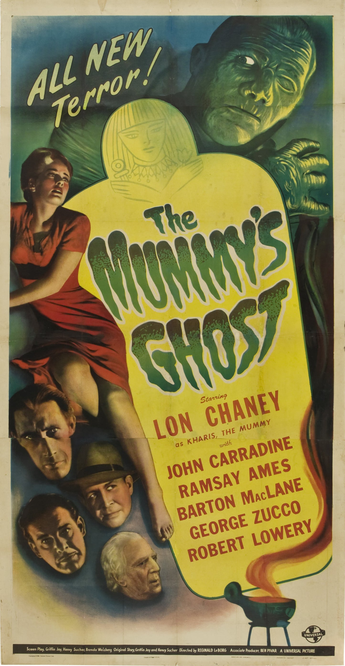 Mummys Ghost 1944 01 Movie Magnet