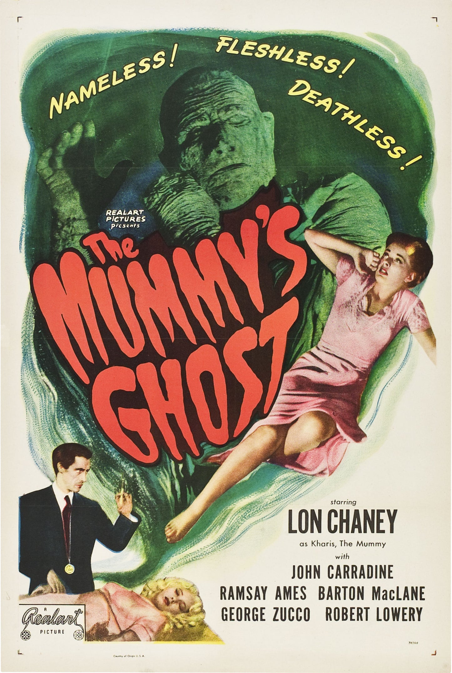 Mummys Ghost 1944 02 Movie Magnet