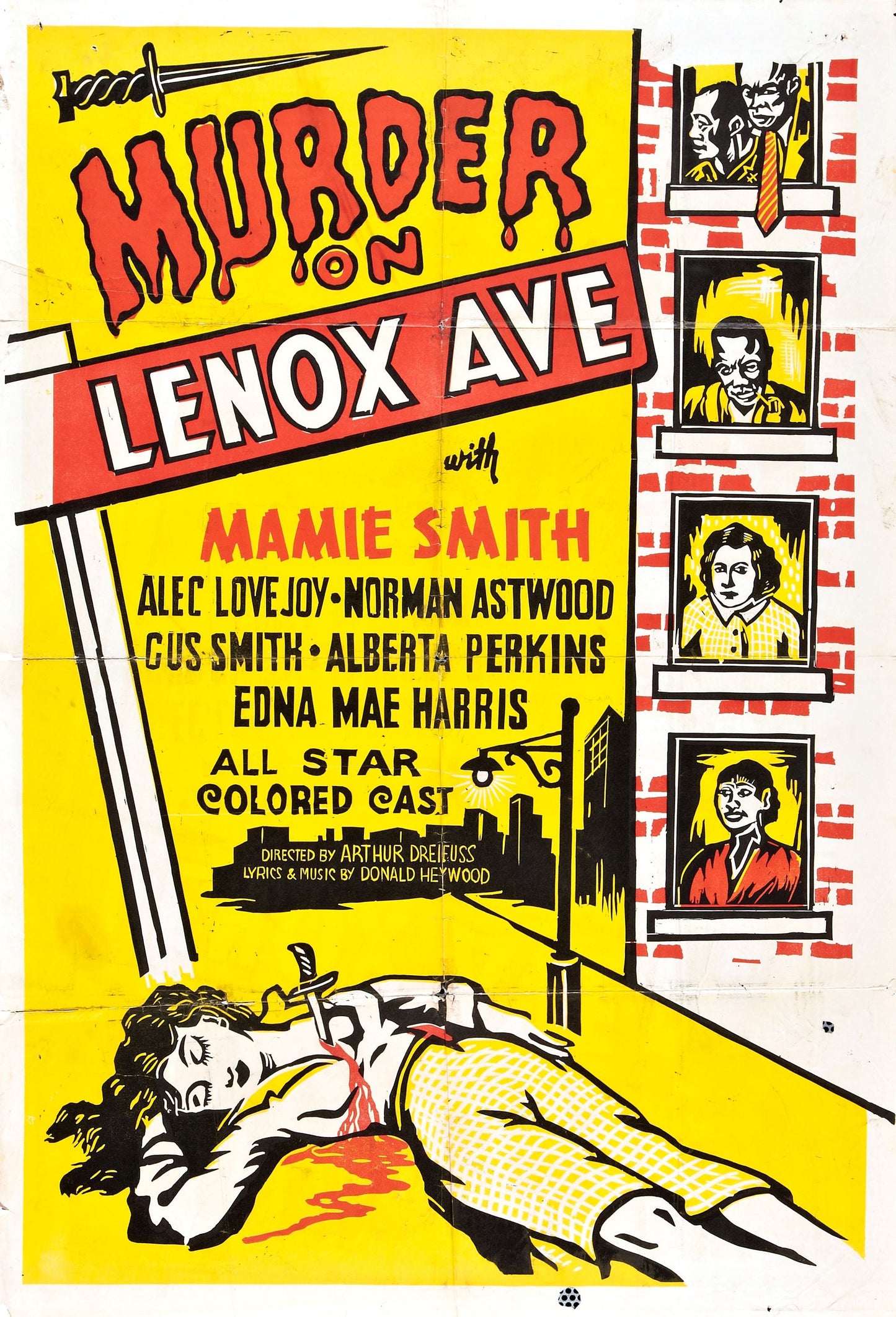 Murder On Lenox Ave 01 Movie Magnet