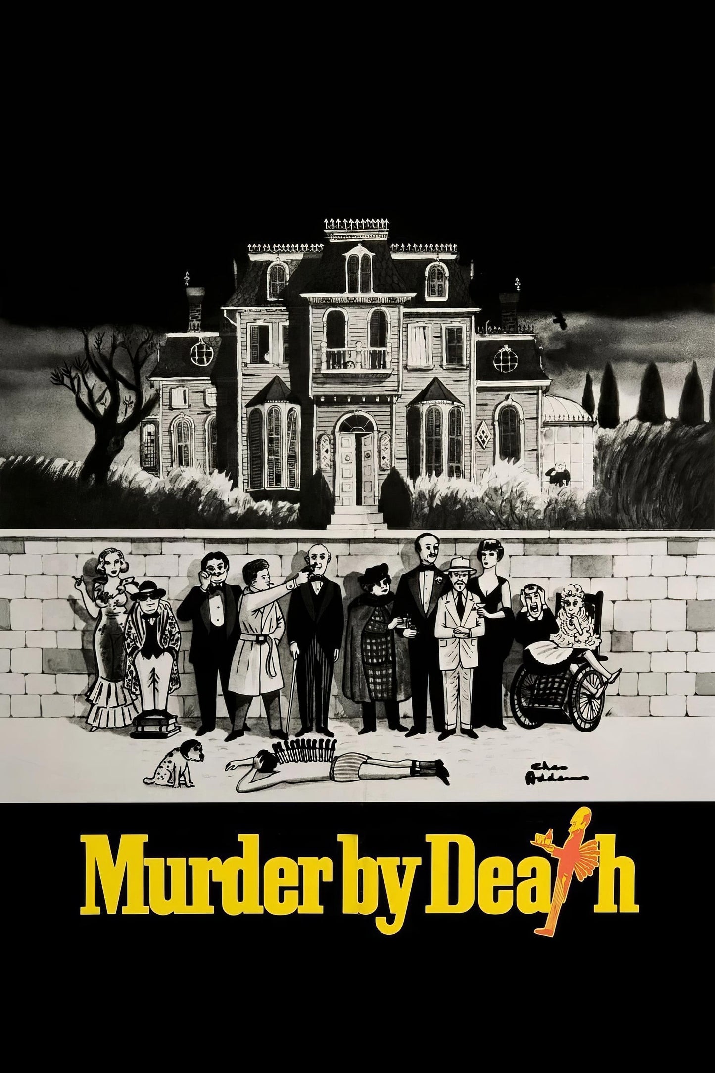 Murder By Death (1976) Movie Magnet