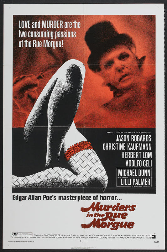 Murders In Rue Morgue 01 Movie Magnet