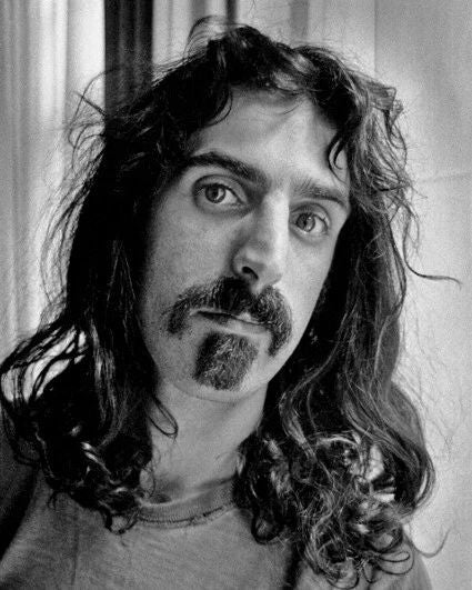 Music Legend Frank Zappa Glossy Photo Music Print Rock And Pop Portrait 1