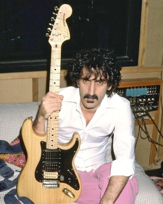 Music Legend Frank Zappa Glossy Keychain Music Print Rock And Pop Portrait 2