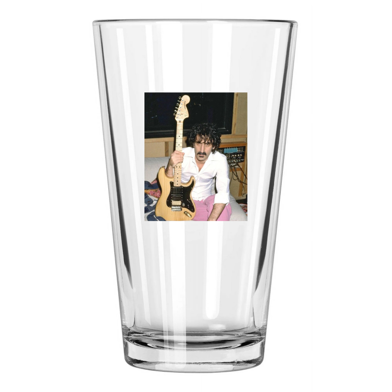 Music Legend Frank Zappa Music Rock And Pop Portrait 2 Pint Beer Drinking Glass