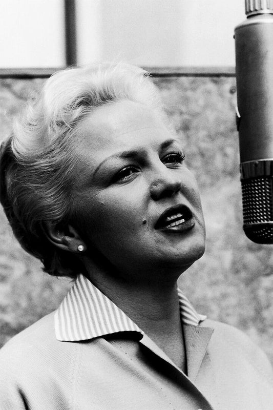 Musician Peggy Lee Songwriter And Actor Painting Jigsaw Puzzle