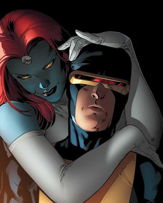 Mutant Characters Embrace Print Poster