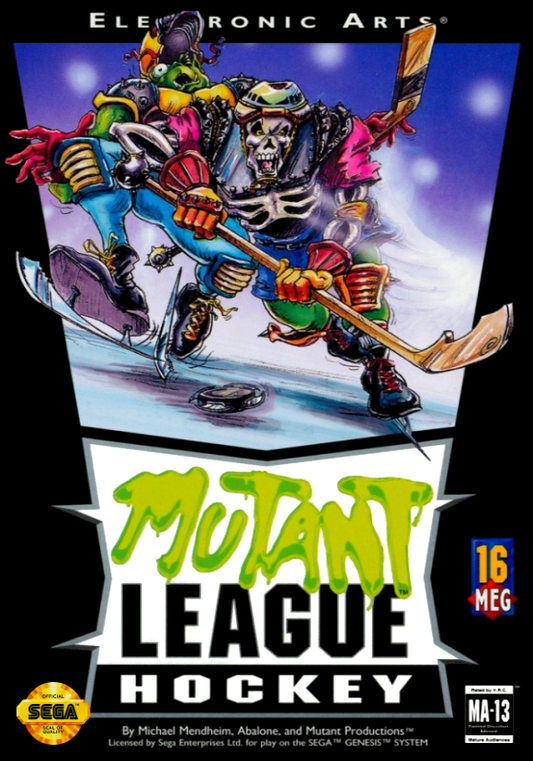 Mutant League Hockey (Usa) Genesis Keychain