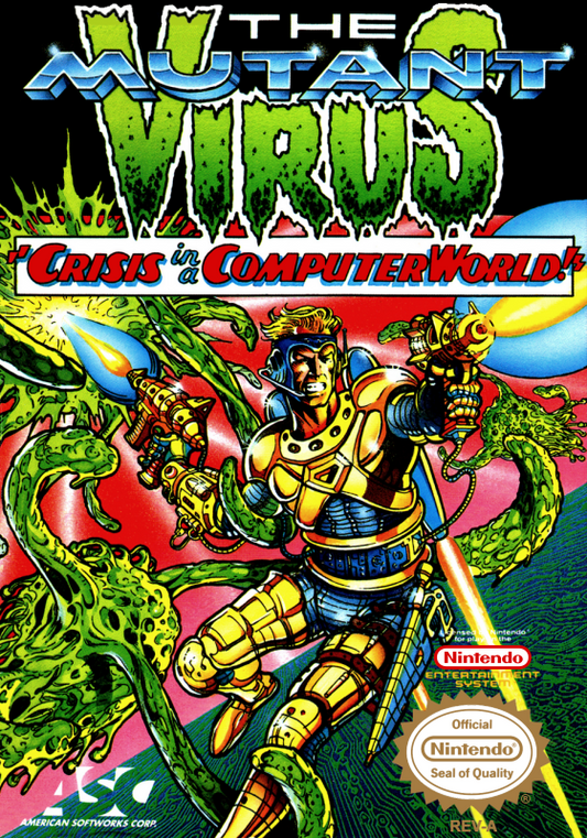 Mutant Virus, The (Usa) Nes Print Poster