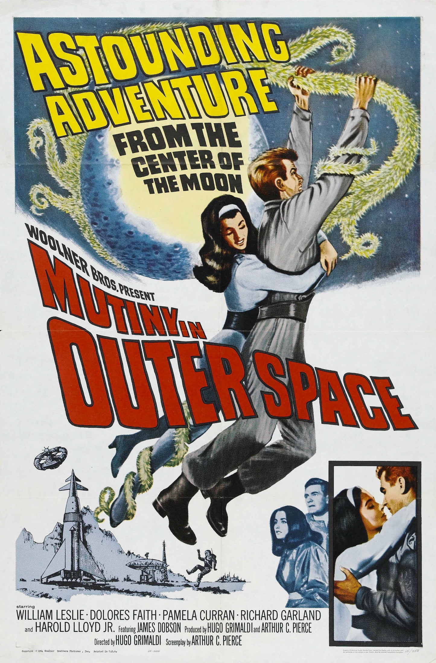 Mutiny In Outer Space 01 Movie Magnet