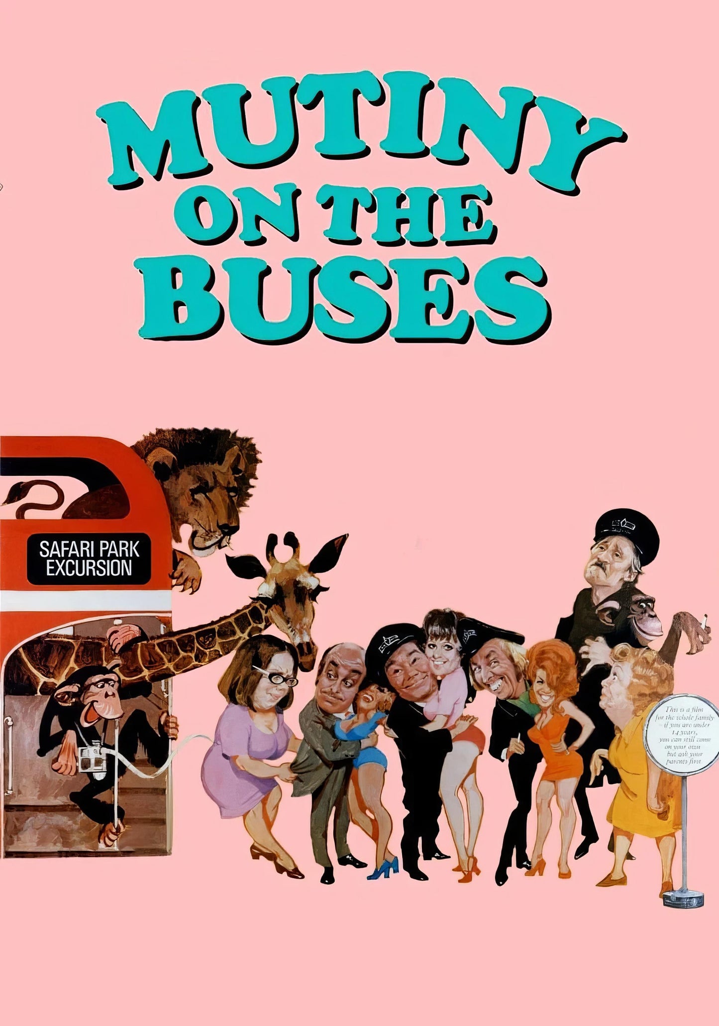 Mutiny On The Buses (1972) Movie Magnet