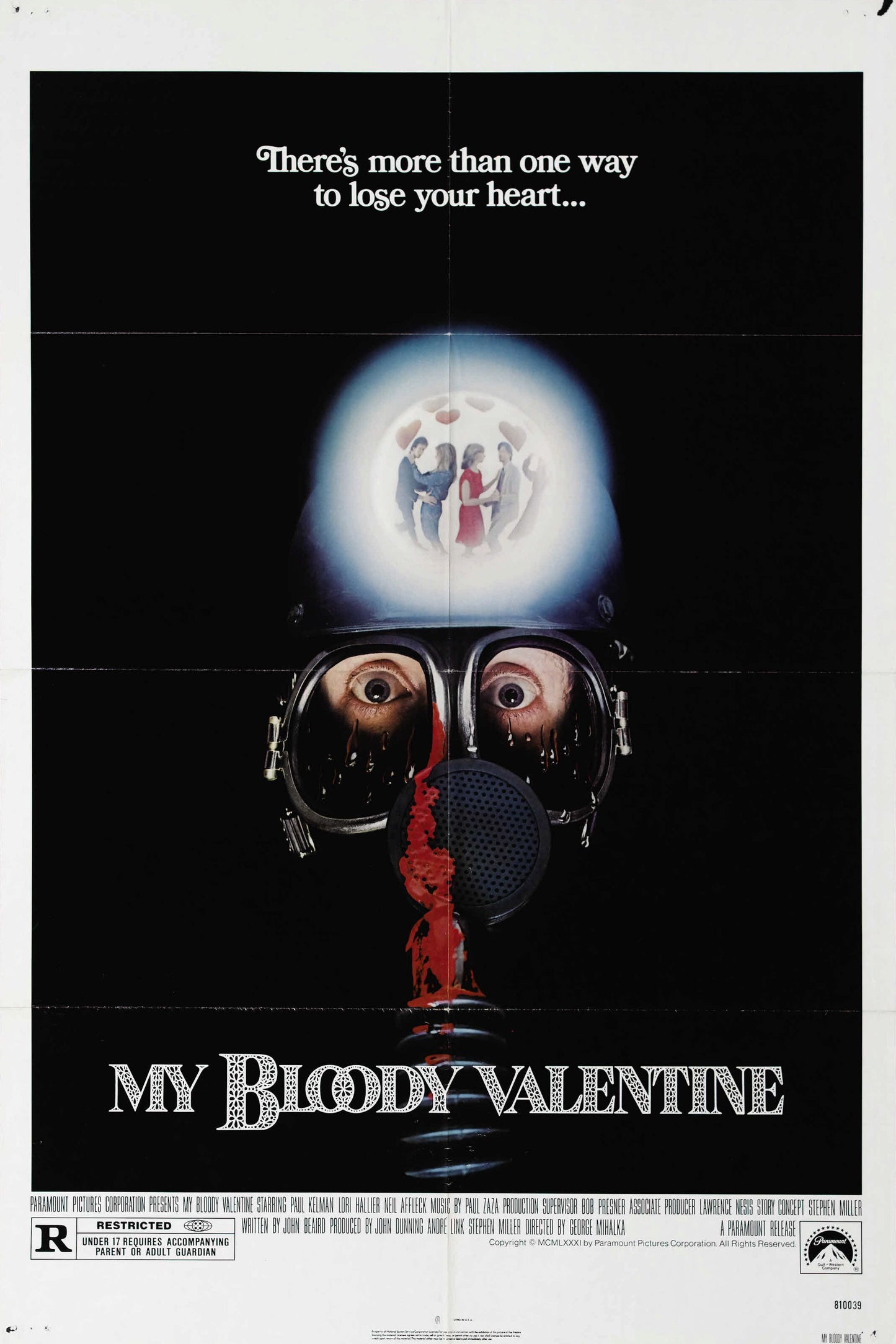 My Bloody Valentine 01 Movie Keychain