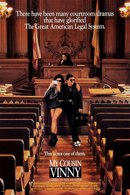 My Cousin Vinny Movie Comedy Crime Painting Print Jigsaw Puzzle