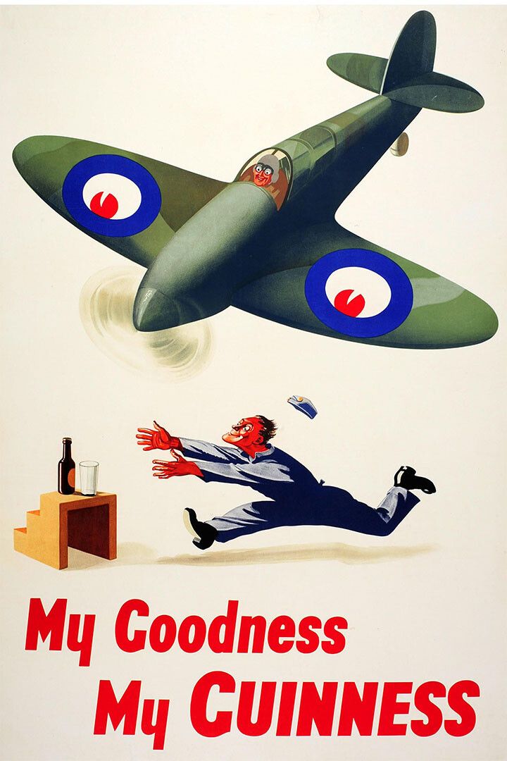 My Goodness My Guinness Plane Vintage Advertising Jigsaw Puzzle