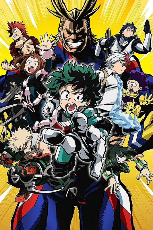 My Hero Academia Animation All Characters Jigsaw Puzzle