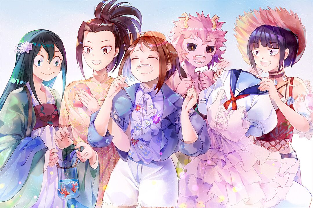 My Hero Academia Hight School Animation Jigsaw Puzzle