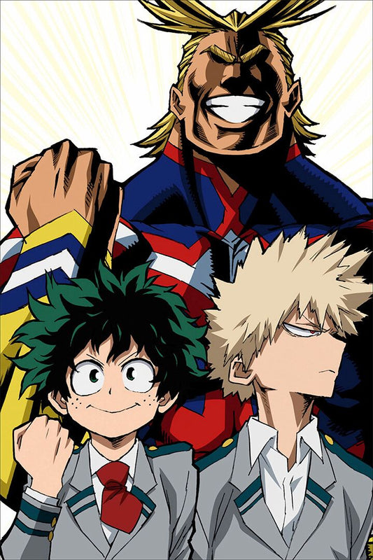 My Hero Academia Japanese Manga Series Art Print Decor Jigsaw Puzzle