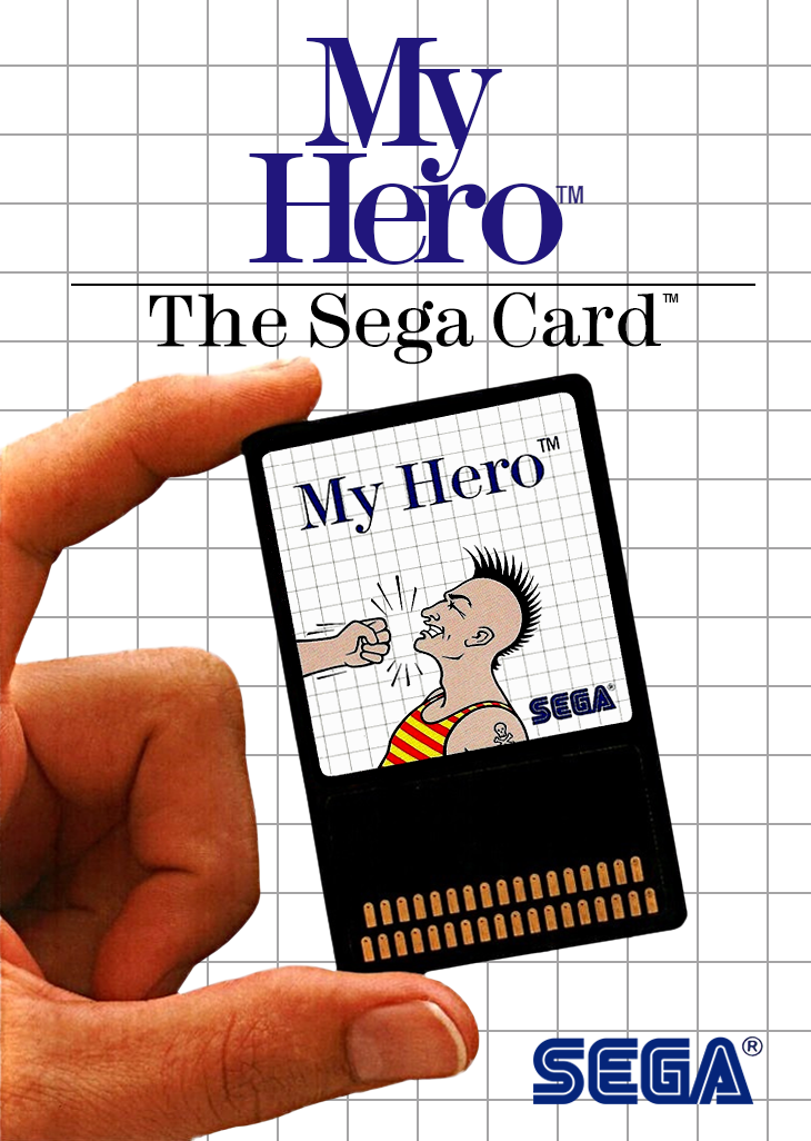 My Hero Sega Master System Print Poster