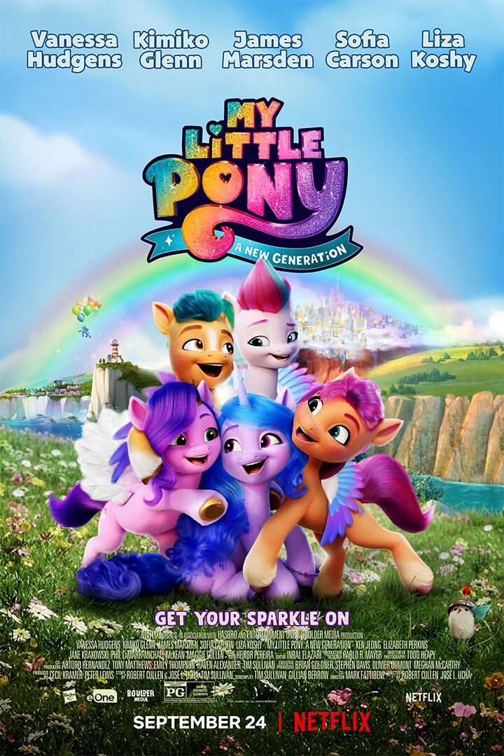 My Little Pony A New Generation 2 Movie 2021 Animation Keychain