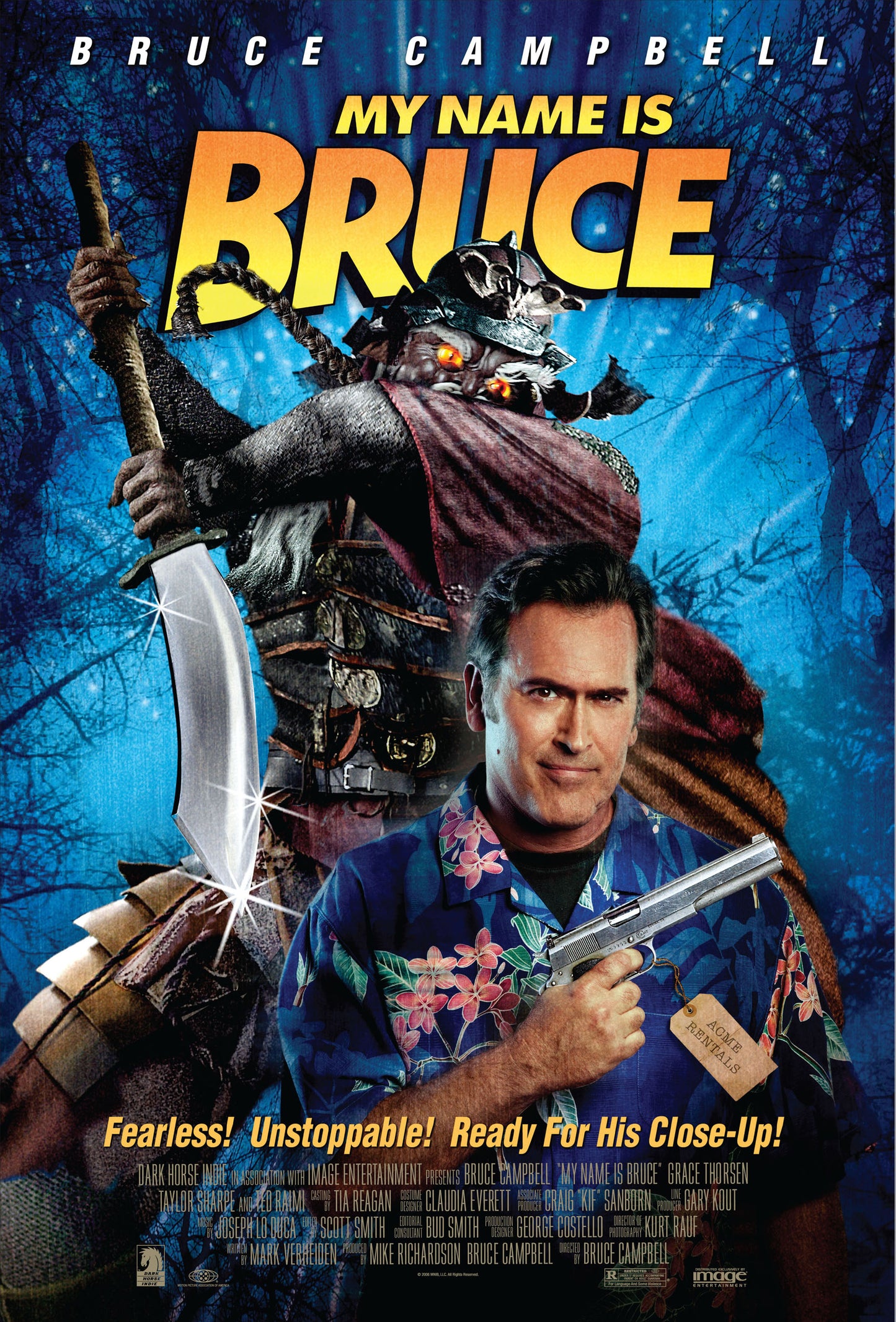 My Name Is Bruce 01 Movie Magnet