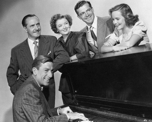 Myrna Loy & Cast Of 1946 Film Best Years Of Our Lives Picture Magnet