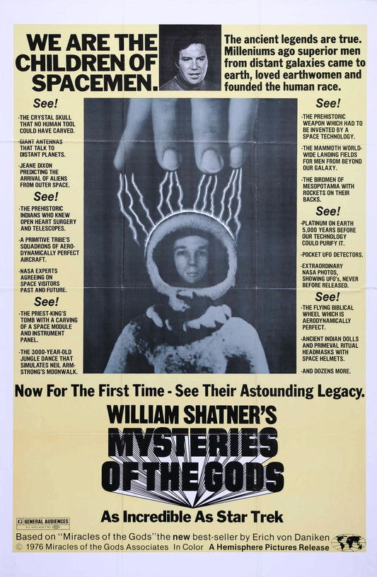 Mysteries Of The Gods 01 Movie Magnet